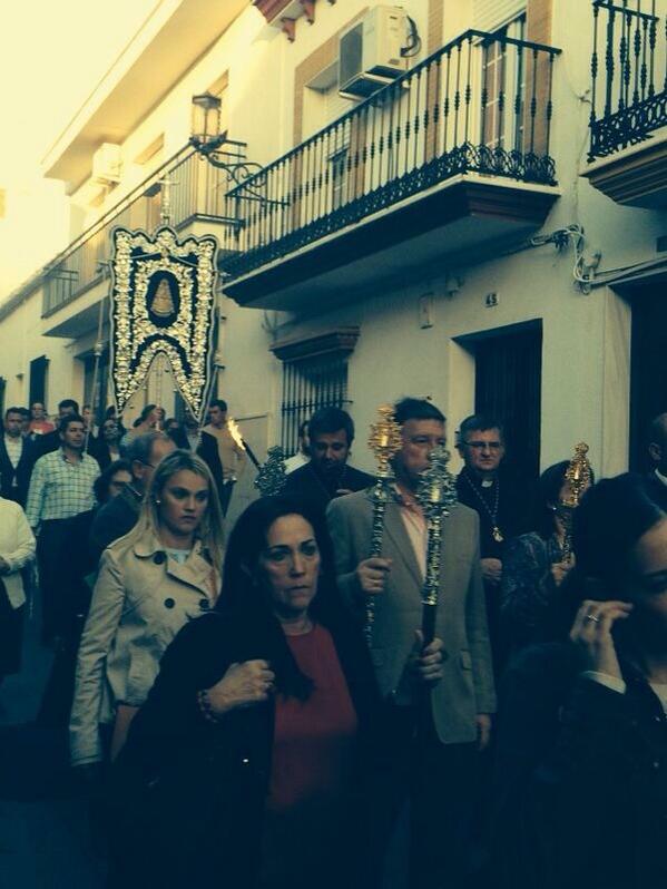 Santo Rosario de la Hermandad del Rocío por las calles de #PalosdelaFrontera <a href="/cromeroher/">Carmelo Romero</a>