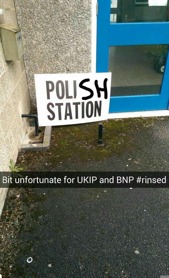 M_Wussler's tweet photo. #WhyImVotingUkip because there are Polish stations all over the place... http://t.co/O4q1ZYFZMU