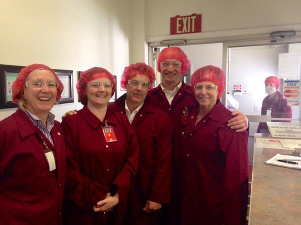 Visiting our great customer Copper River Seafood@NorthwestUPSers