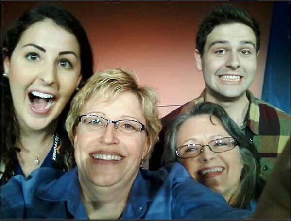 CiscoNetAcad's tweet photo. Selfie at Student Network Day @CiscoLive #CLUS #CLNetDay http://t.co/27qqWonSPU