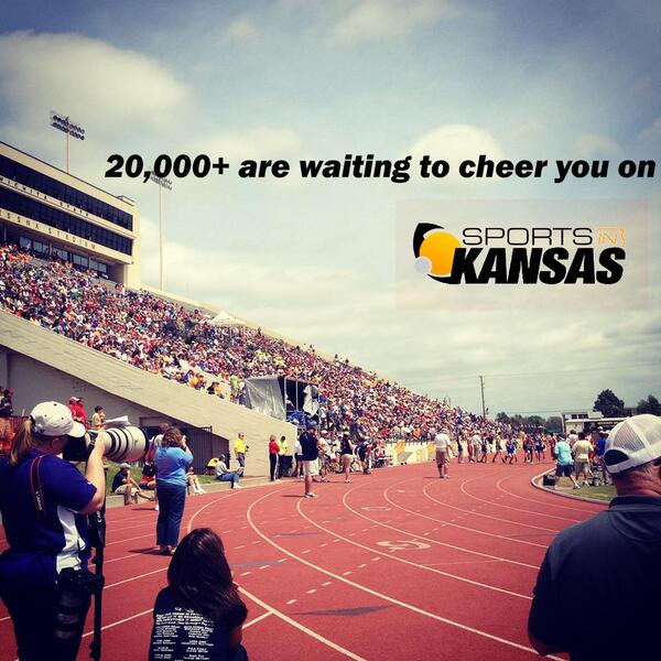 TrackInKansas's tweet photo. Good luck to everyone trying to qualify for state tomorrow, remember... http://t.co/yuM5rNWKkp