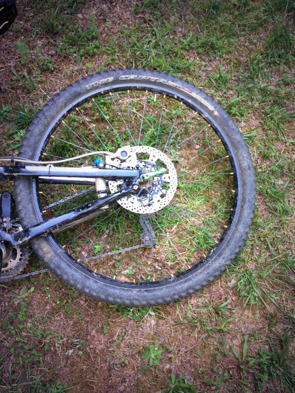 ProBlogSchool's tweet image. Ughhh...just broke a spoke 5 miles into a killer mtn bike ride! 😪