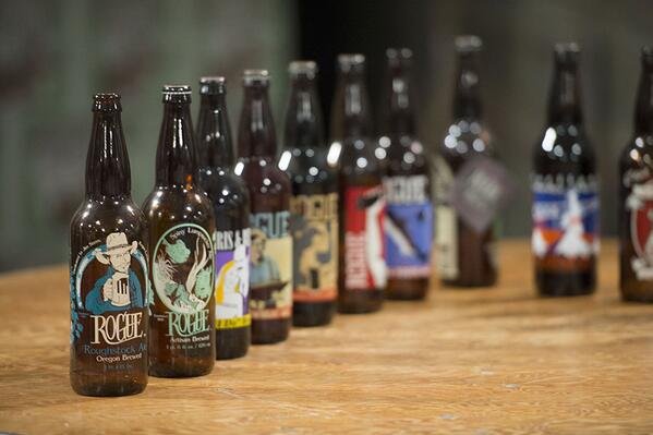 RogueAles's tweet photo. Last October for #Rogue25, we threw back to a few #RogueAles from years past. A multi-faceted #TBT. http://t.co/T97gwYGOSy