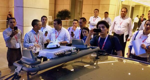 radwin's tweet photo. #FiberinMotion demo in Colombia with our local partner, @ISECSA - (more pics at http://t.co/oBFjH4yBZe) http://t.co/etvcRWtjJG