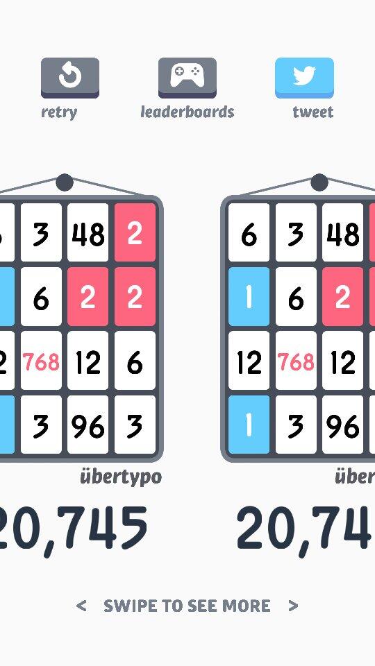 And suddenly I realize that my high score was saved twice.