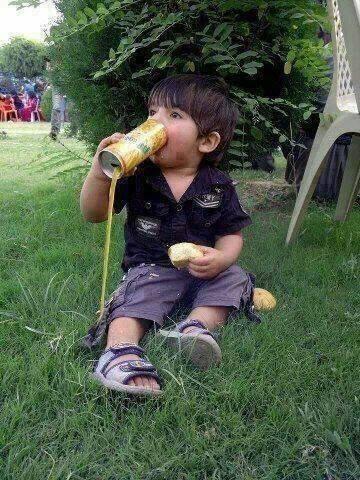 Çocukluğumdan bi kare.