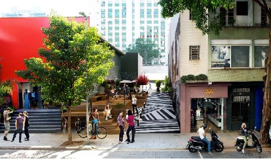 criaticidades's tweet photo. "Pocket park" é inaugurado na rua Oscar Freire, no Jardins. #cidadescriativas #criaticidades http://t.co/wWWrDXgJLP