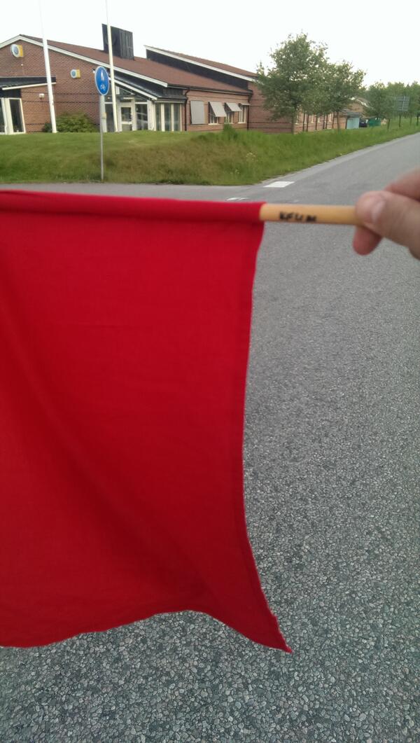 Utövar röd makt inför Vårruset :)