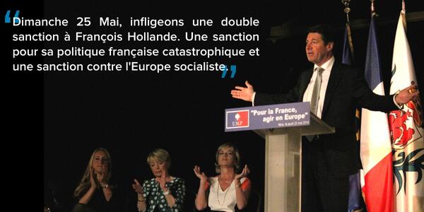 Dimanche infligeons une double sanction à <a href="/fhollande/">François Hollande</a> ! Une pour sa politique FR et une contre l’Europe socialiste