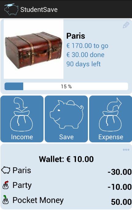 NeleRober's tweet photo. #chikul14 Our third and last release is out! Who want to save some money? Test our app now!  http://t.co/kw9iylt3li http://t.co/nW3wthrSZj
