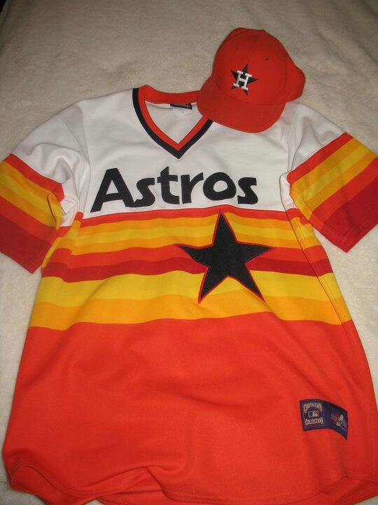 old school houston astros jersey