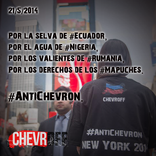 chevroffnow's tweet photo. ¡No vamos a parar nuestra lucha! #Antichevron #Chevroff http://t.co/J3XIDHpUHG