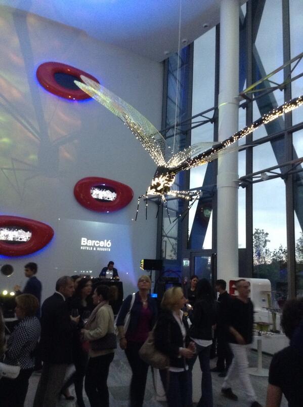 Inauguración Barceló Milán guau #barcelomilan