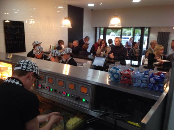 Under way at Teal Farm! Test night with family and staff. Looking forward to official opening tomorrow.