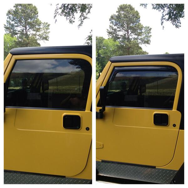 SwifferTalk's tweet photo. New vent shades in place for some heat release and rain protection http://t.co/6P6xDzk2eS