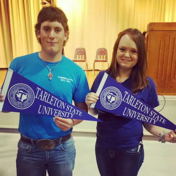 LaurenAlberthal's tweet photo. Future Texans! @TSUclassof2018 @TSUFOLLOW18 @tarleton2018 http://t.co/1tR3atEexN