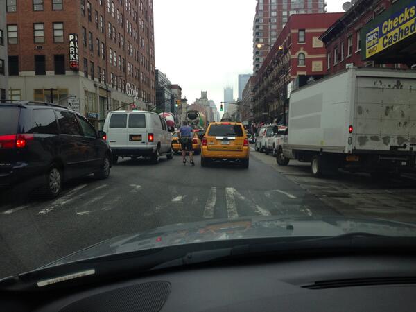 jonaslandgren's tweet image. What could be better than driving on Manhattan in a rental car, reflecting upon all the insights from #ISCRAM2014 ?