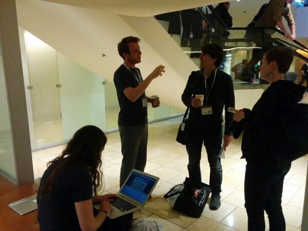 imslavko's tweet image. Meteorites gathered into a cluster with coffee and tshirts on #html5devconf