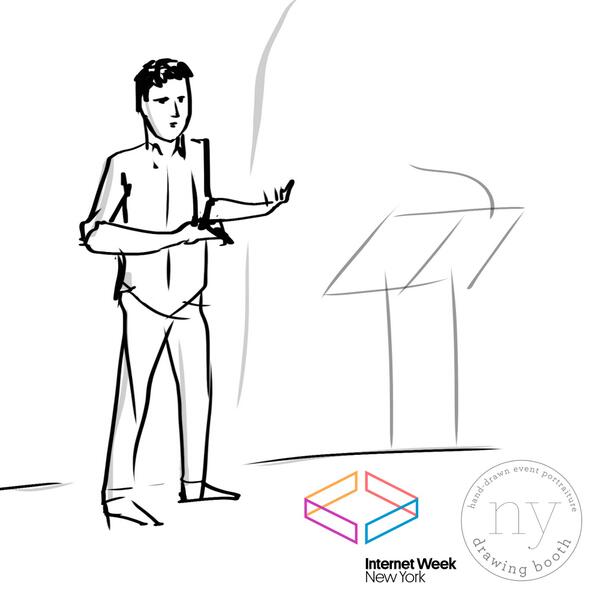 DrawingBoothHQ's tweet image. @injust from @Facebook @fb at #IWNY @internetweek #facebook #fb #nyc #livedrawing
