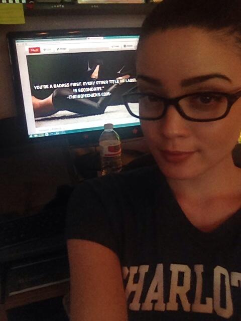 BoldSelf's tweet photo. One of our interns being rad RT @genmcord You know, taking selfies while I work. #NooneIsAround @TheIndieChicks http://t.co/Lq2tttcmcS