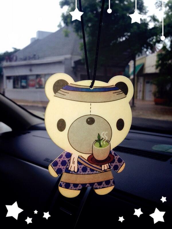 TToytist's tweet image. ฟรุ๊งฟริ๊ง กับกลิ่นชาเขียว (Green Tea) หอมละมุน อ่อนๆ กับน้องหมีปรับอากาศ Ted a Car 🐨 หอมจนเพื่อนๆ ทักเลยค่ะ✨