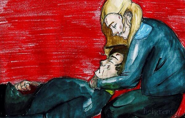 BLFan_101's tweet photo. @kassmorganbooks the #Bellarke fan art is so good! #The100 http://t.co/4dI38L5LFB