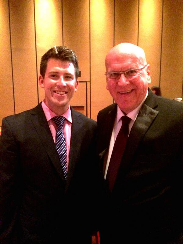 Great to see Dr. Lex MacNeil at MWU Grad Banquet last night, wouldn't be here without his help. #grateful