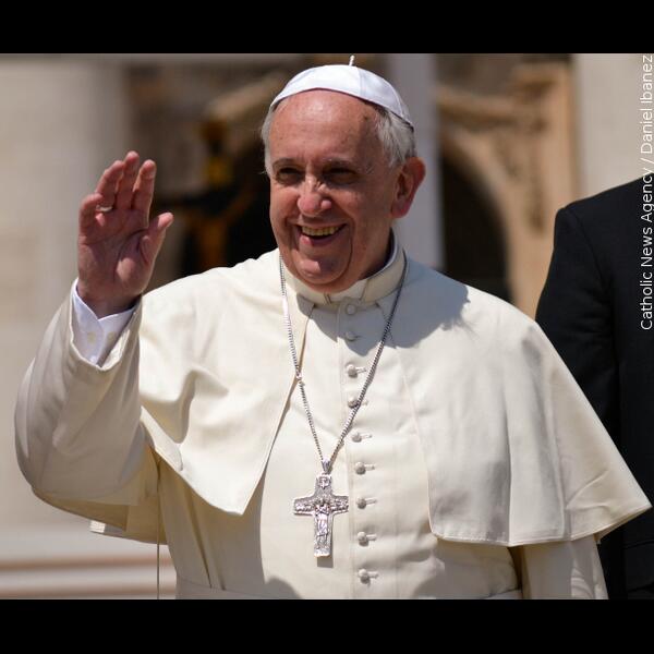 Pope Francis: "A Christian without joy is not Christian." instagram.com/catholicnewsag… #Catholic