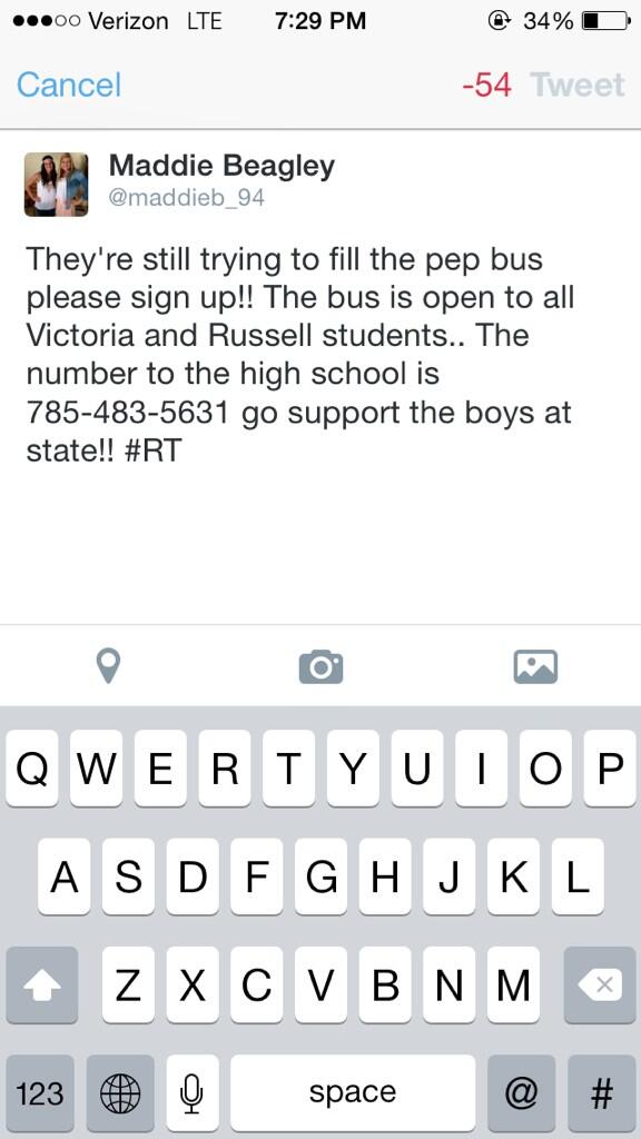 Go support the baseball boys!! #TTOG #STATEBOUND