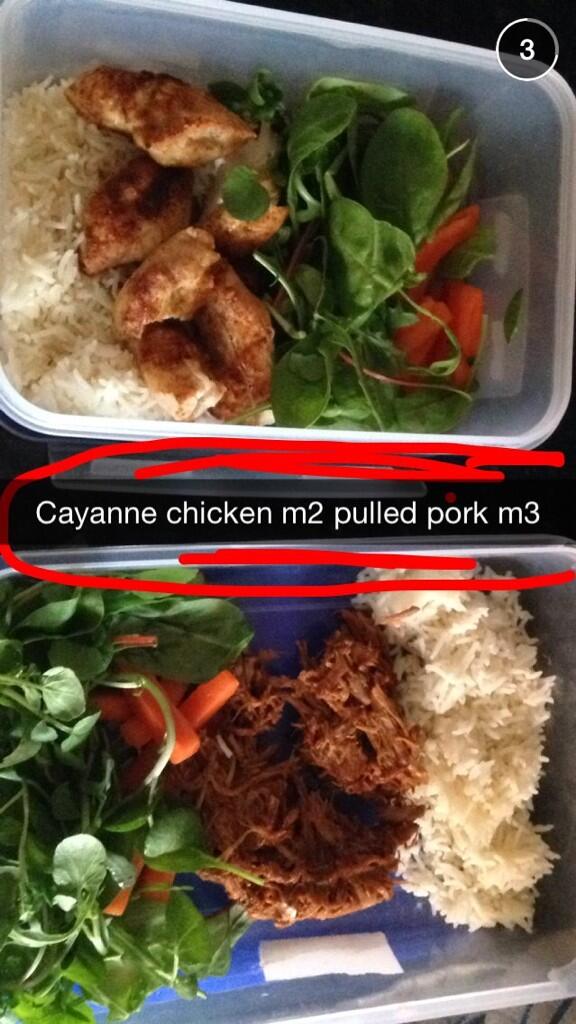 _MuscleMovement's tweet image. Meal 2 and meal 3 #musclemovement #tmm