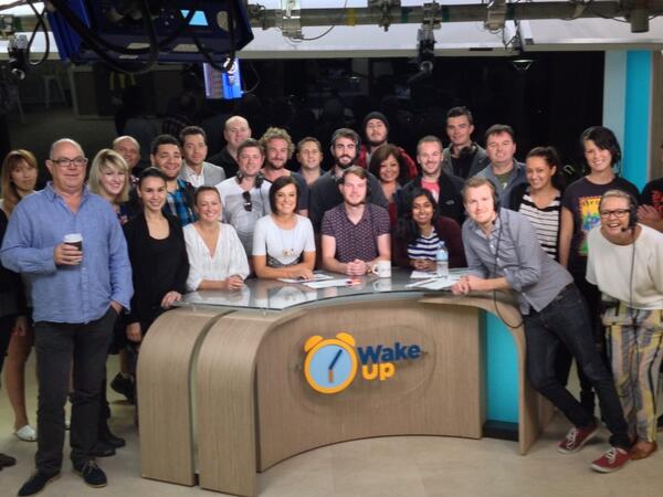 Thank you to all the incredible @wakeup crew. I have loved working with you every single day. Let's do this!