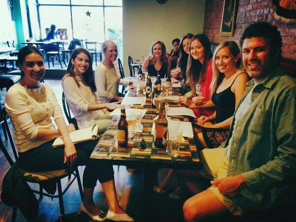 PoP_DC's tweet photo. Getting a little taste of Ghana @GhanaCafe while we plan our #PoPDC Summer Night Out Fundraiser on June 19! http://t.co/Ldr4IWhFGd