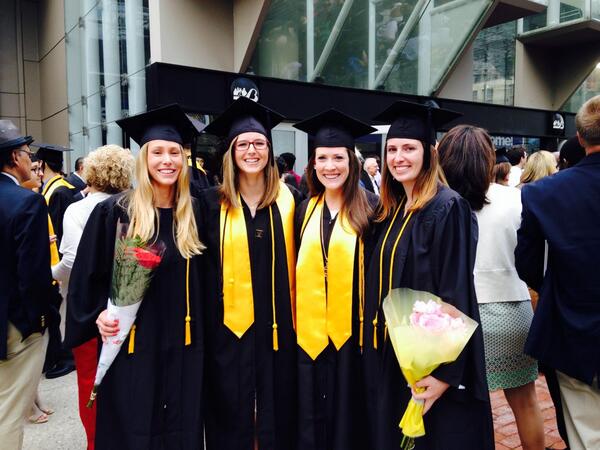 Our official grads: Kerianne, Megan, Mary Kate and Noelle!!! #classof2014 <a href="/UMBCClubSports/">UMBC Club Sports</a> <a href="/UMBC/">UMBC</a>
