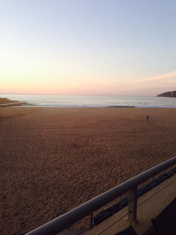 So proud of gorgeous peeps at <a href="/WakeUp/">Wake Up</a> still smiling even though it's last day to wake up with this glorious backdrop