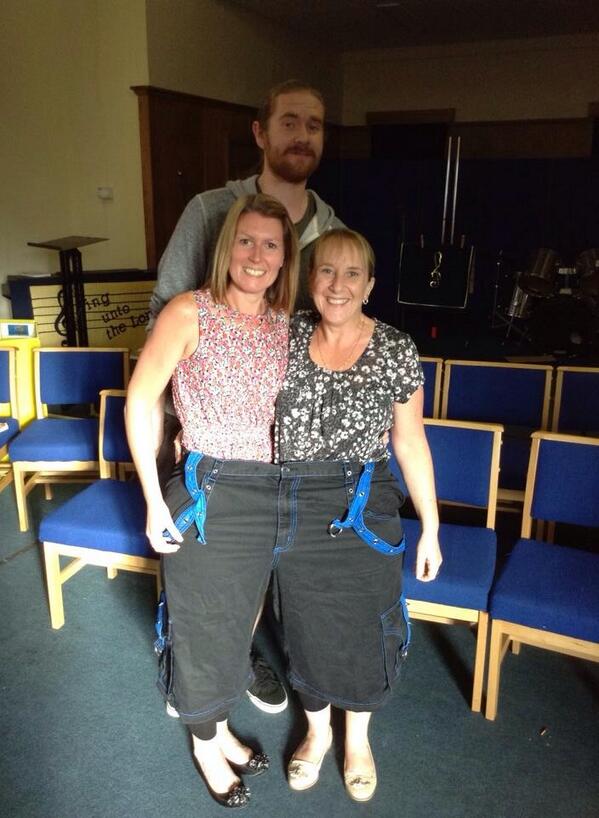 vikkiSWwelling's tweet image. Welling man fits two target members in his trousers!!!! Over 5.5 stone lost! Welling #votes for their #manoftheyear