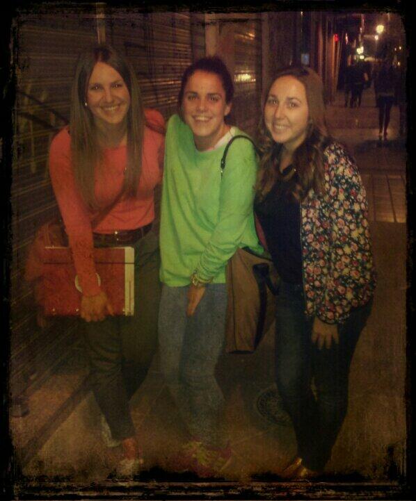 Mnica90's tweet photo. Guapas mis niñas @Luciasa91 @carmen_rlz!!! Otro dia tenemos q repetir!! http://t.co/V1unkNXmVq