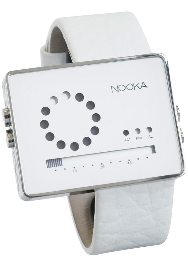 themootsmag's tweet image. #Zirc by #Nooka. The Zirc is a unique Nooka design, that combines the familiarity of the conventional #analogclock