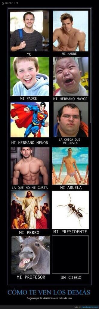 TuiterHits's tweet photo. Como te ven los demás http://t.co/CtYB83JM6P