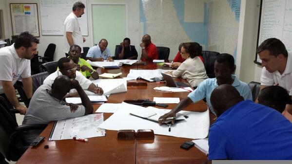 EvrecaProject's tweet photo. Group work during training #euaidvolunteers#Civilprotection @eu_echo @KGeorgievaEU http://t.co/9ApwOP9uKd