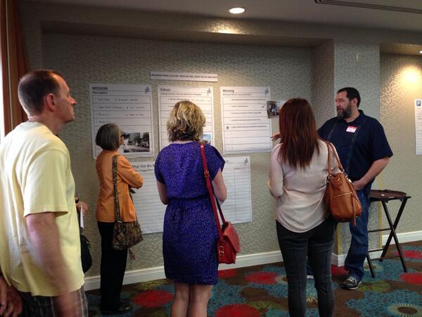 CCDMDtx's tweet photo. Chairman Casey Lain talks with open house attendees about the organizational culture of the DMD http://t.co/mPOOyFKstC