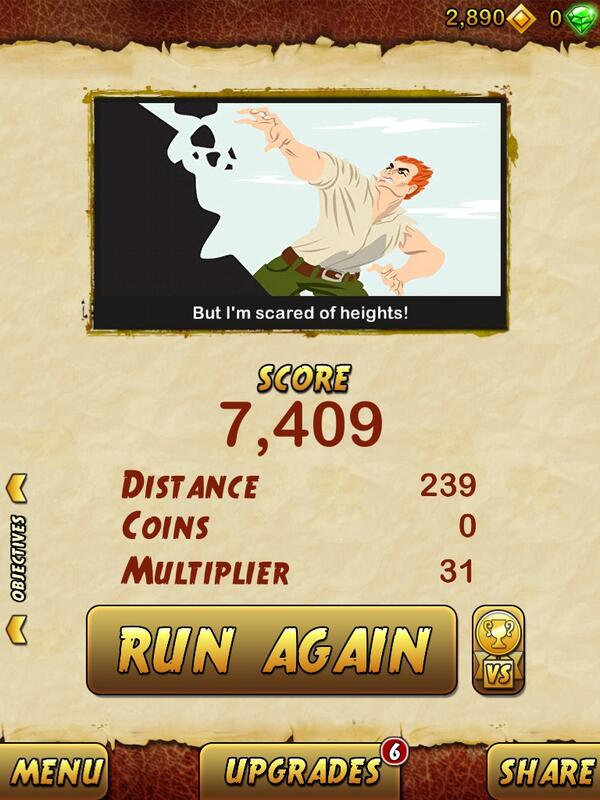 JayWeinstein's tweet photo. I got 7409 points while escaping from a Giant Demon Monkey. Beat that! http://t.co/0OvCbpuvvg http://t.co/Na32k1NeIv