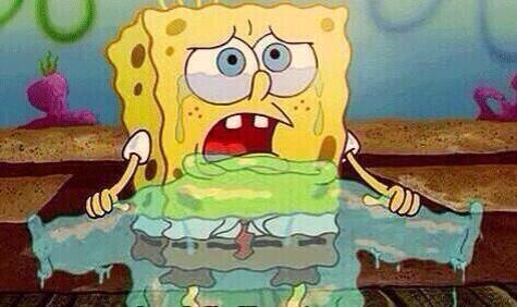spongebob knit sweater