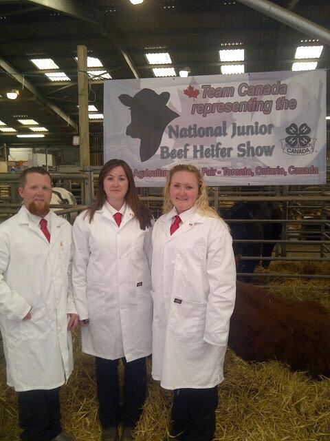 karenmmansfield's tweet photo. TEAM CANADA put forth very good effort @beefexpo in UK today.#NJBHS @royalfair #ontag , @OntarioBeef should be proud http://t.co/7PAUi55SGz