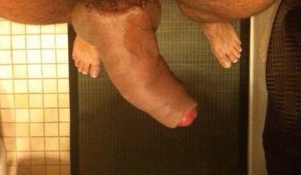 UnderwearGod's tweet photo. Look what I found for dinner. After seeing that #thickuncut #cock I didn't even ask for  face pix. http://t.co/GX2CeAQu1Z