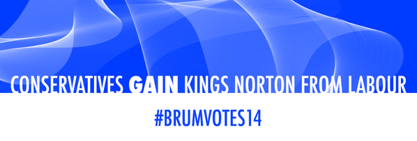Simon Jevon GAINS Kings Norton from Steve Bedser #BrumVotes14