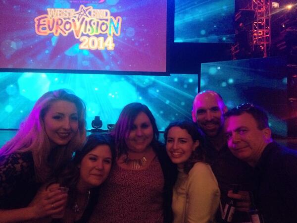 kellygreggles's tweet photo. @MADTrust Westend Eurovision is frikkin amazing!!!!! Book of Mormon or Mamma Mia to win! X http://t.co/udgGETtxX6