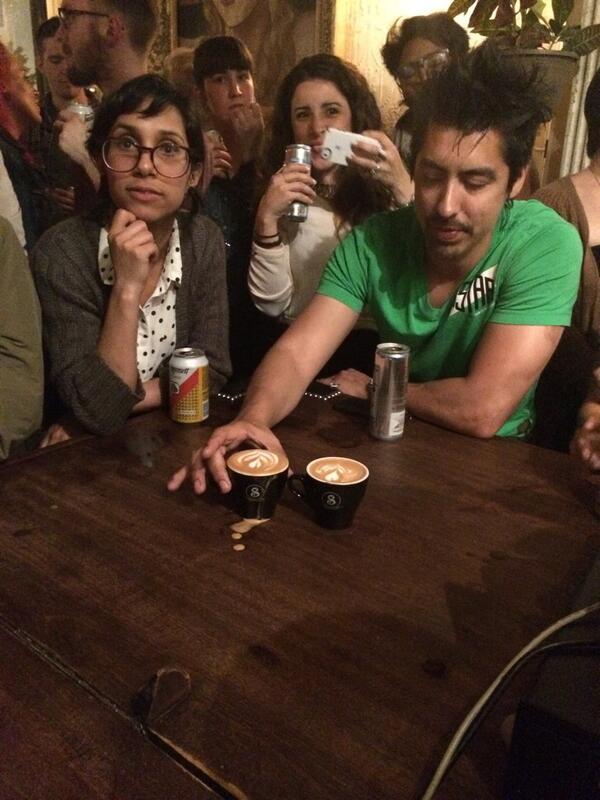 Judging a coffee competition