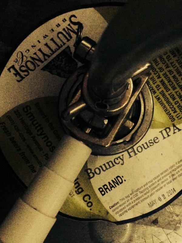 Tapping up some of New Hampshires finest with <a href="/smuttynosebeer/">Smuttynose Brewing</a> Bouncy House