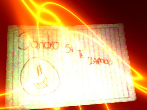 marceladgr's tweet photo. #yomellamo sandro si te llamas, te apoyamos!! http://t.co/9tN7X7n8ry