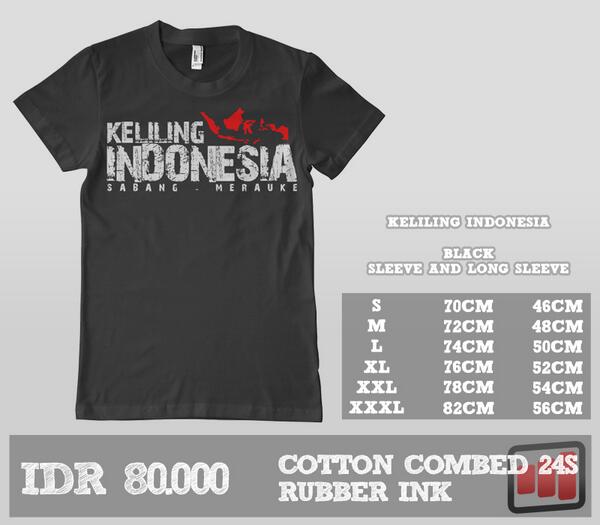RT <a href="/TamboraOutdoor/">TAMBORA</a>: #SaleGear [Ready] Kaos Keliling Indonesia | IDR 80.000 | 081977790033 (Sms/Whatsapp)